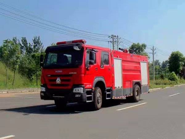 豪沃牌 国六城市主战消防车