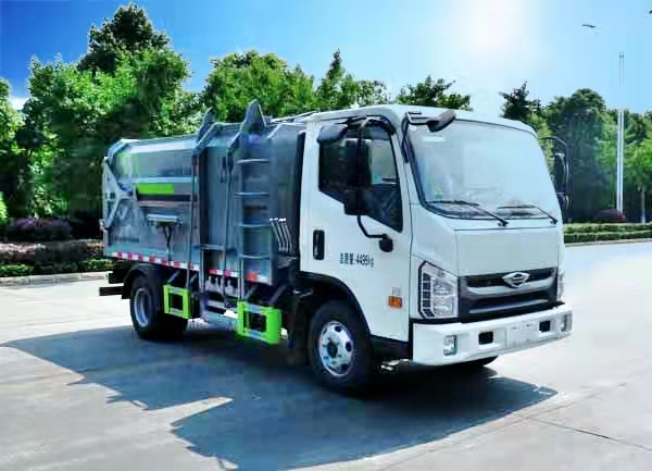  福田牌 国六 0.5吨自装卸式垃圾车